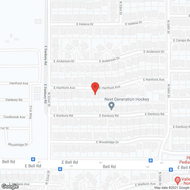 Map of the neighborhood around Sage House Hartford