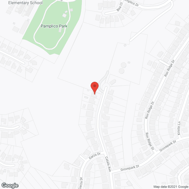 Map of the neighborhood around TEFC II