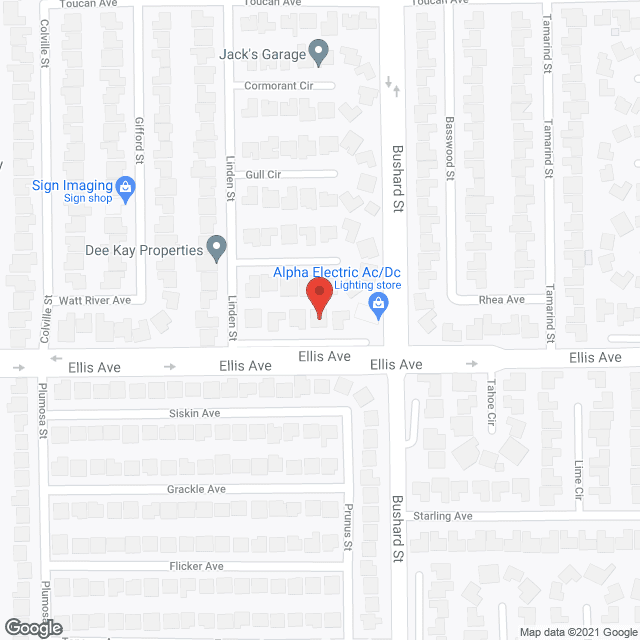 Map of the neighborhood around Fountain Gardens #2