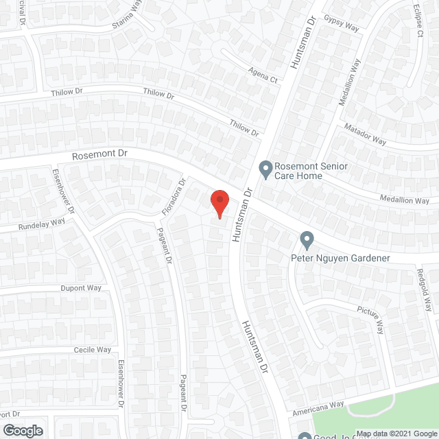 Map of the neighborhood around Marinas Manor