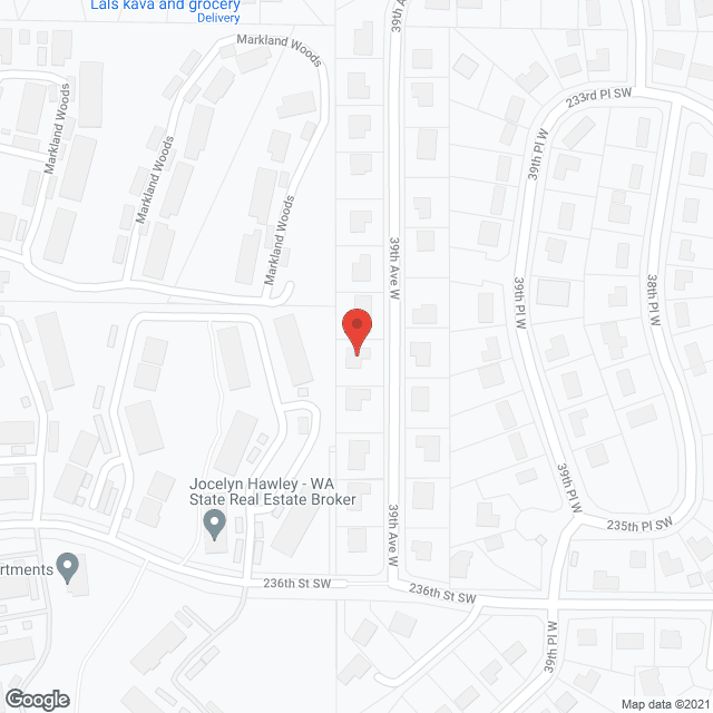 Map of the neighborhood around Ofelia Adult Family Home