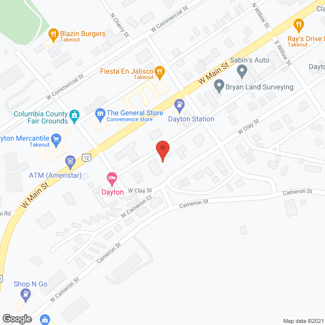 Map of the neighborhood around Faithful Hearts Eldercare