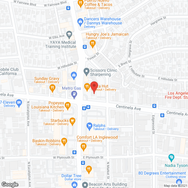 Map of the neighborhood around VIP Guest Home