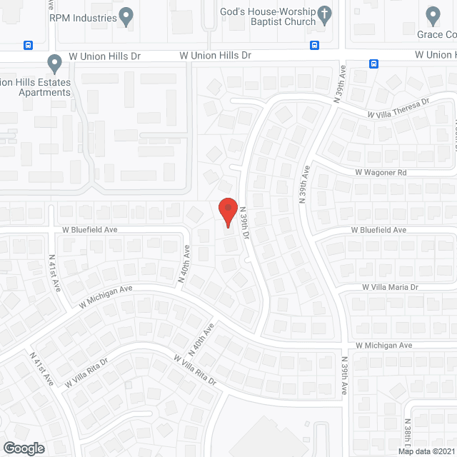 Map of the neighborhood around REM Arizona Inc