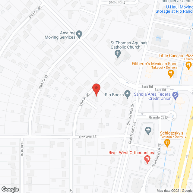 Map of the neighborhood around Genney's Senior Care LLC