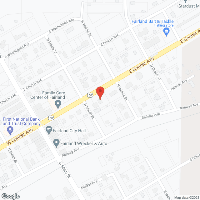 Map of the neighborhood around Home Sweet Home