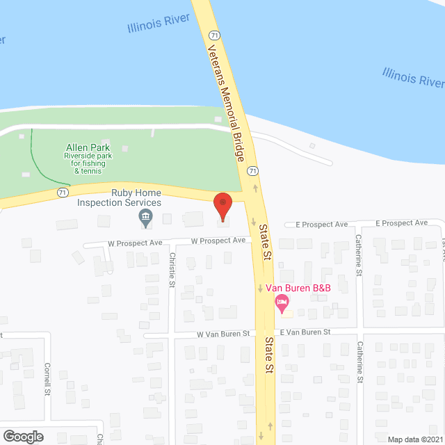 Map of the neighborhood around Cora J Pope Home