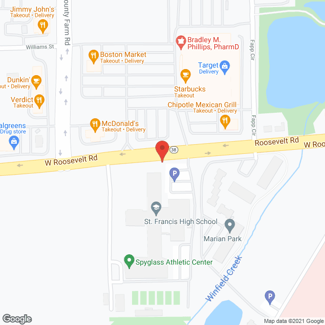 Map of the neighborhood around Marian Park Inc