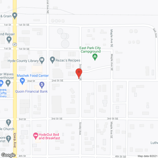 Map of the neighborhood around Highmore Health