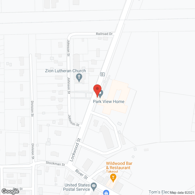 Map of the neighborhood around Park View Home Inc