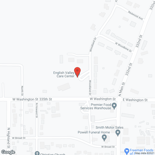 Map of the neighborhood around Valley View Assisted Living