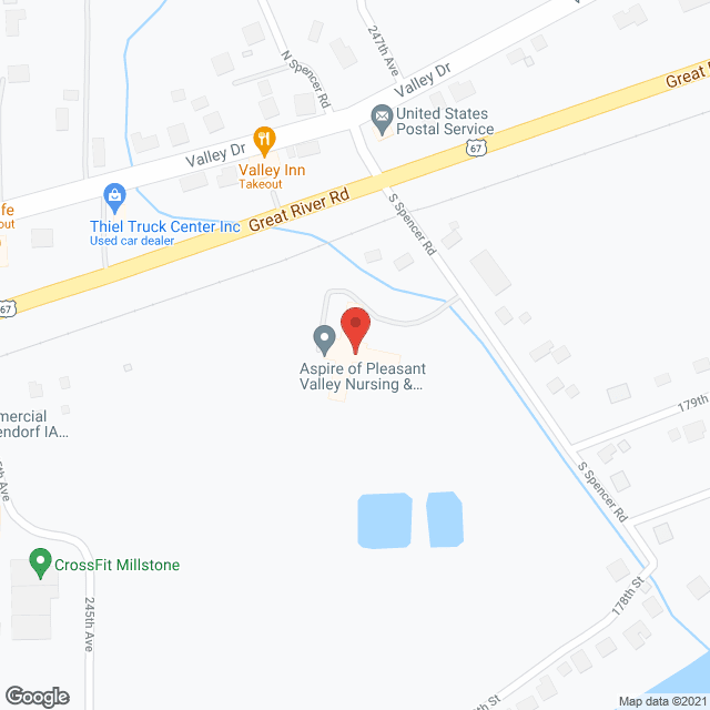 Map of the neighborhood around Riverview Manor Nursing Home