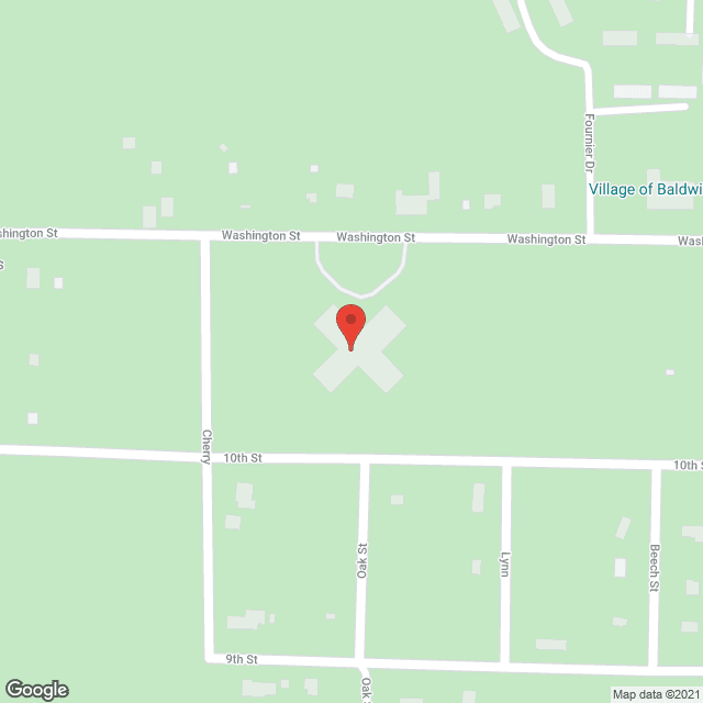 Map of the neighborhood around Lake County Congregate Housing