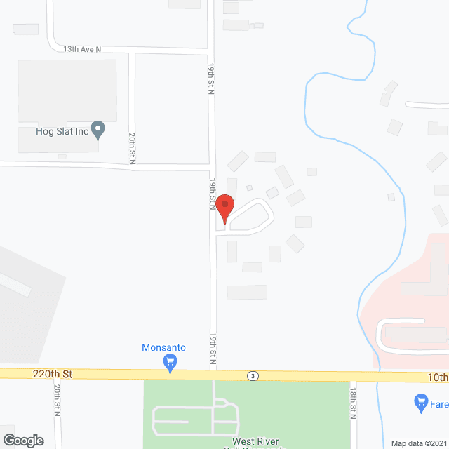 Map of the neighborhood around Humboldt Homes Ltd