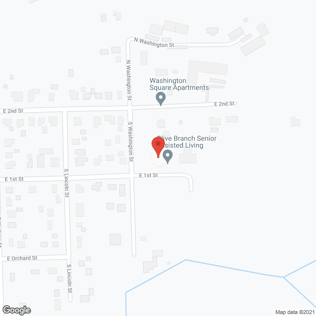 Map of the neighborhood around Hart Pines Adult Foster Care
