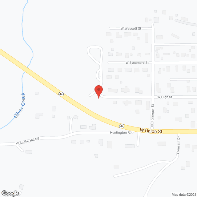 Map of the neighborhood around Southview Courts Inc