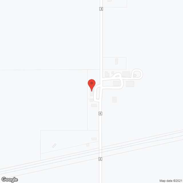 Map of the neighborhood around Our Country Home