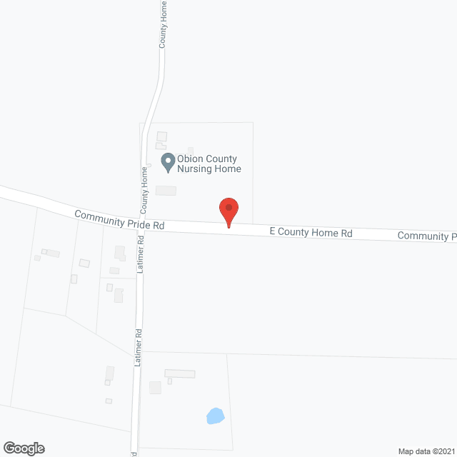 Map of the neighborhood around Obion County Rest Home