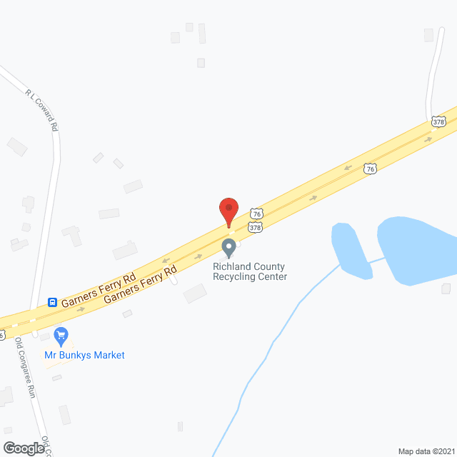 Map of the neighborhood around Courtlyn House