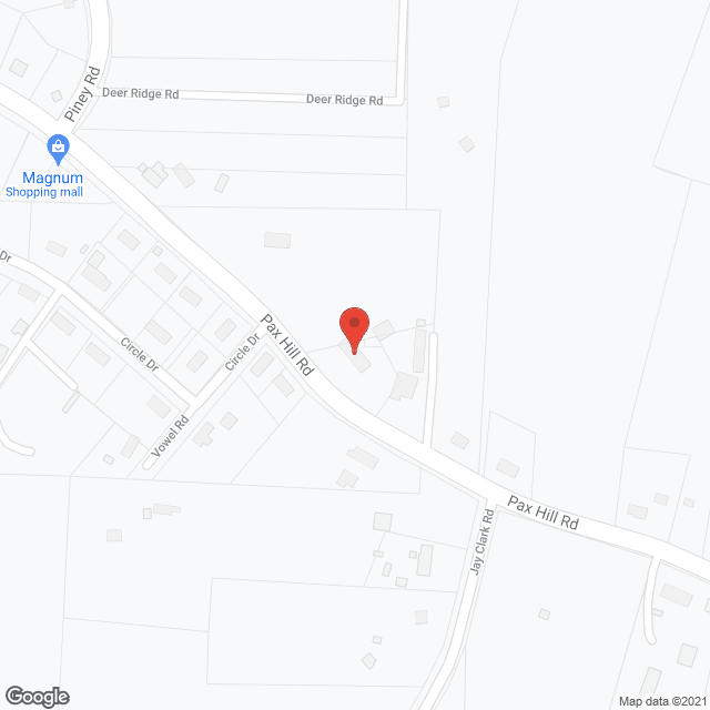 Map of the neighborhood around Chesterfield Adult Care Home, Inc