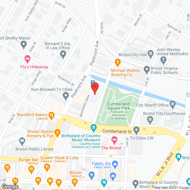 Map of the neighborhood around Leisure Park Towers