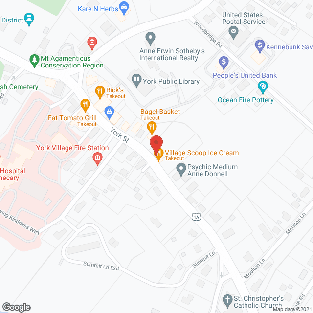 Map of the neighborhood around Spring Pond Estates Retirement