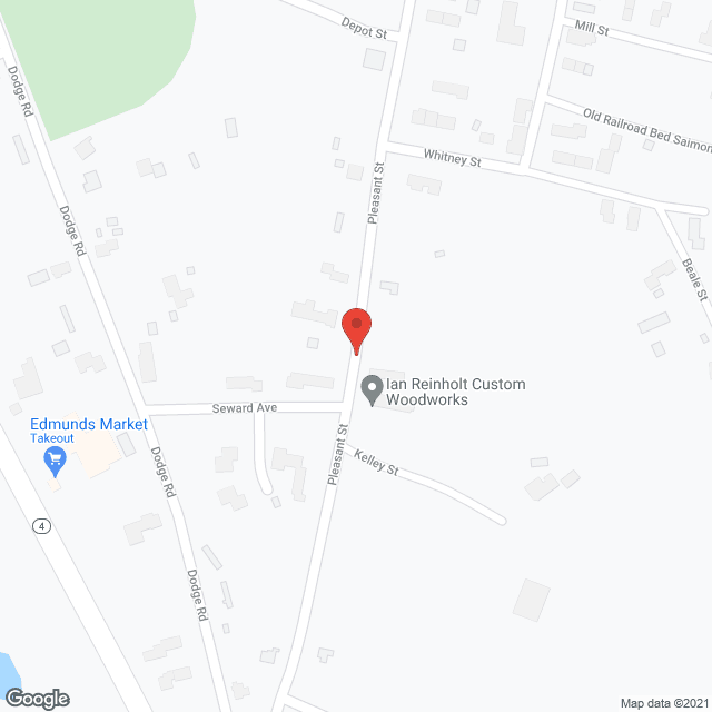 Map of the neighborhood around Shadagee Apartments