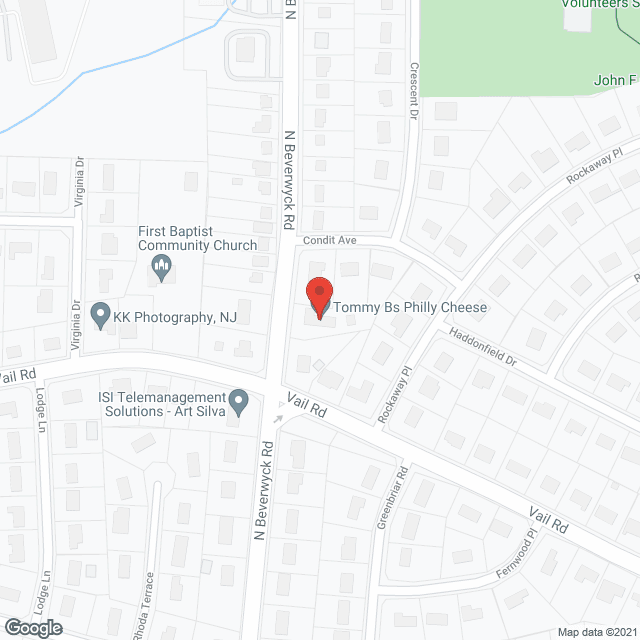 Map of the neighborhood around Cheshire Home II
