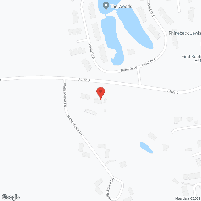 Map of the neighborhood around Wells Manor Inc