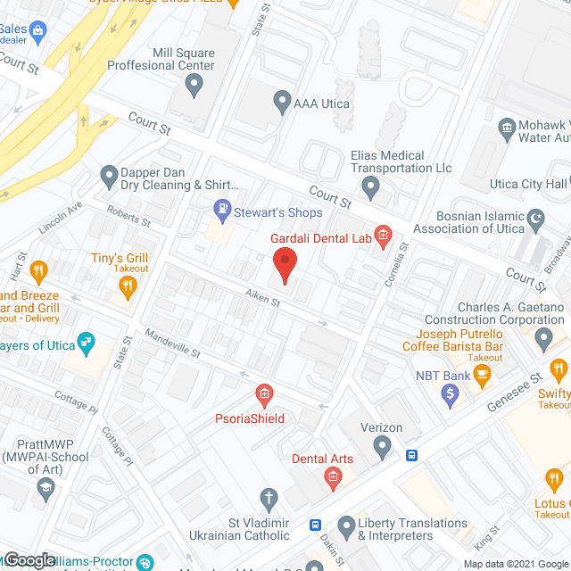 Map of the neighborhood around Golden Age Home