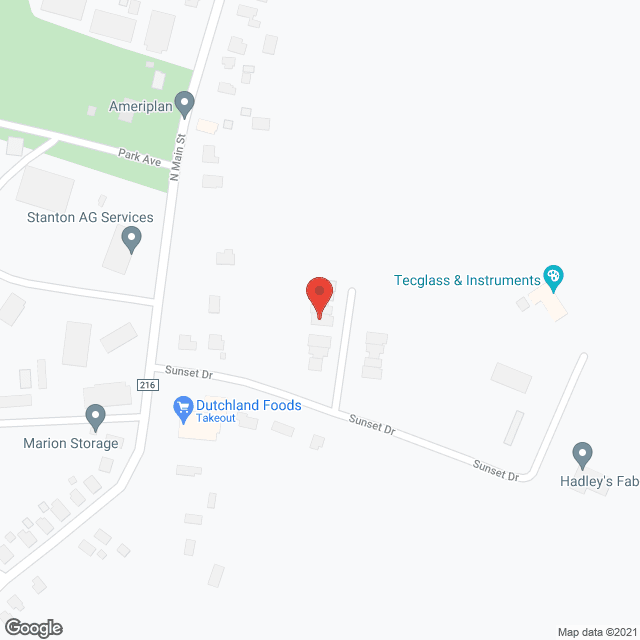Map of the neighborhood around Drumlin Estates