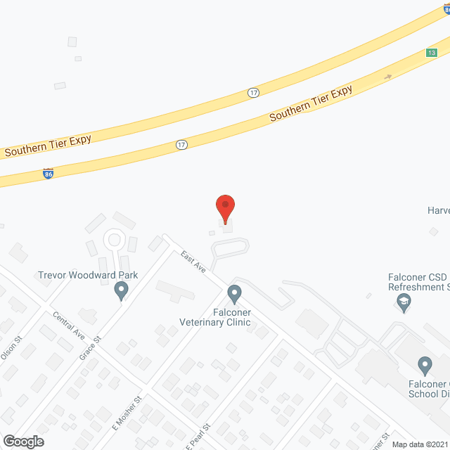 Map of the neighborhood around United Methodist Gardens