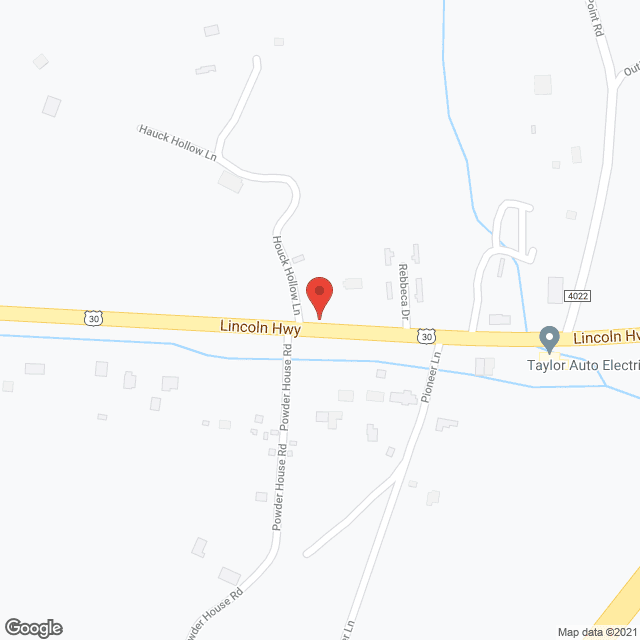 Map of the neighborhood around Rebecca's Personal Care Home