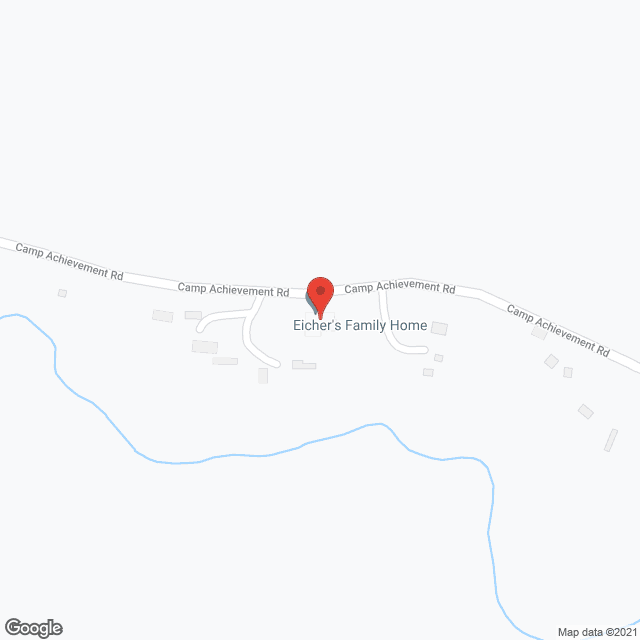 Map of the neighborhood around Eicher's Family Home