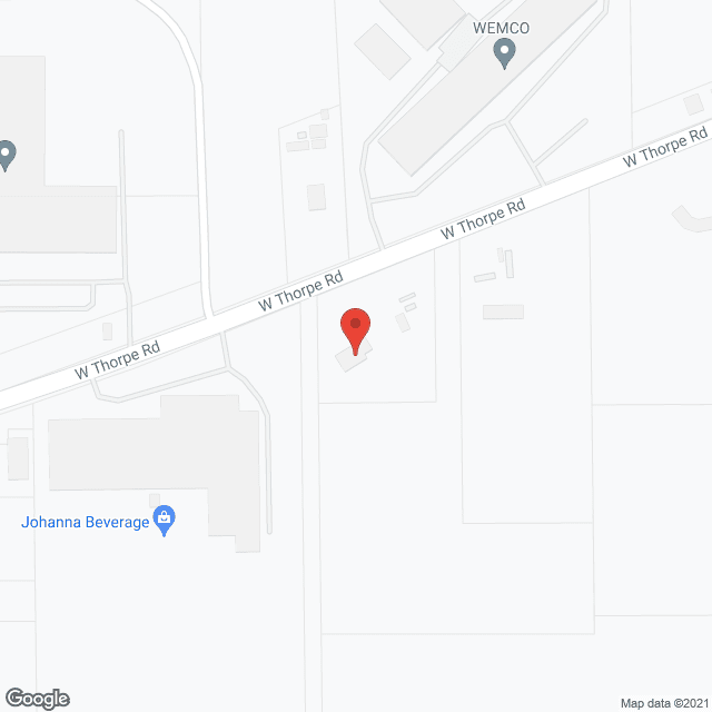 Map of the neighborhood around Autumn Years West