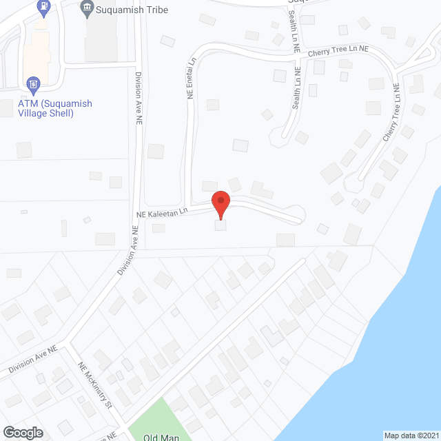 Map of the neighborhood around Bayside View Adult Family Home