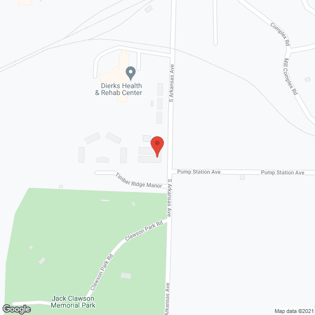 Map of the neighborhood around Pine Haven Retirement Home