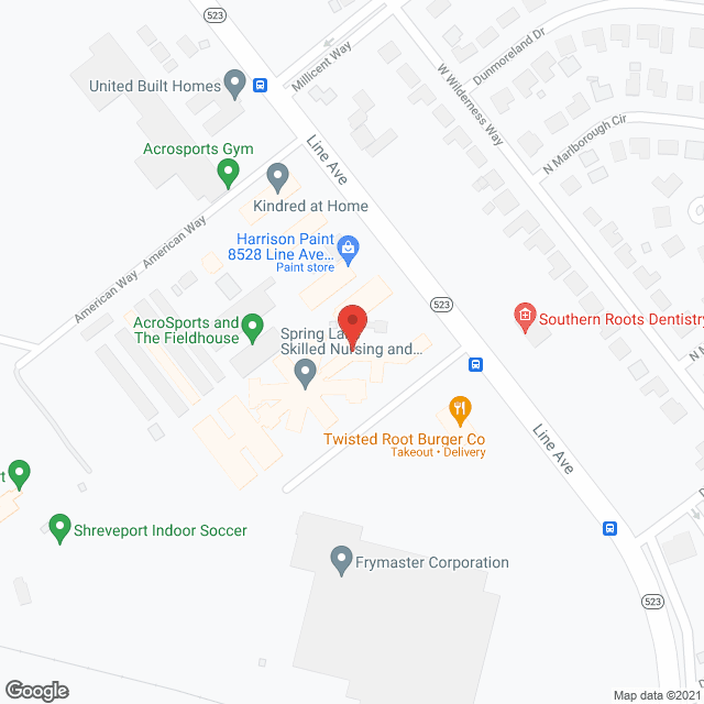 Map of the neighborhood around The Gables at Spring Lake Assisted Living NOT AN ACTIVE ACCOUNT