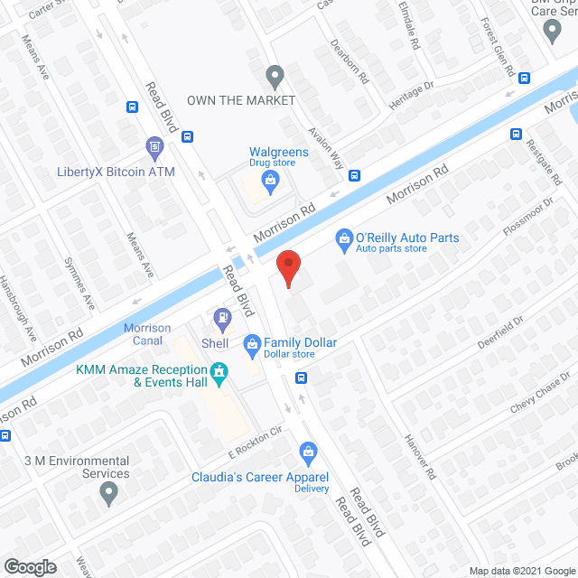 Map of the neighborhood around Abode Inc