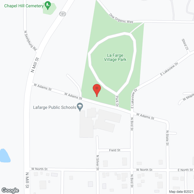 Map of the neighborhood around Bethel Parkside