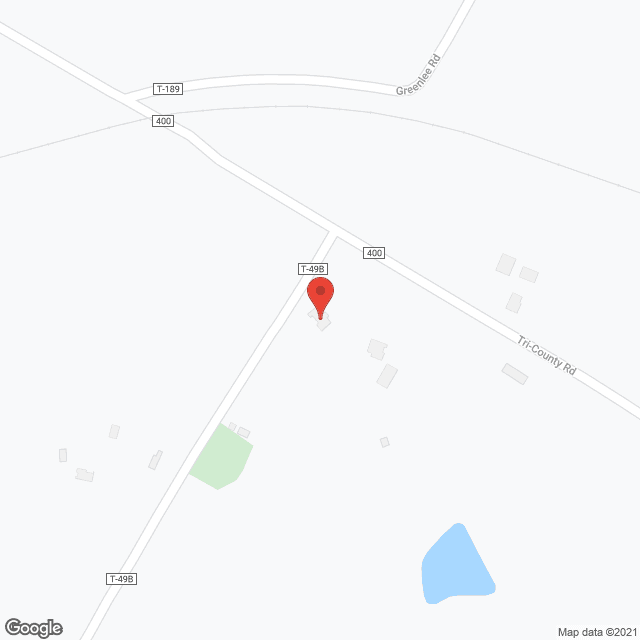 Map of the neighborhood around Oakview Retirement Home