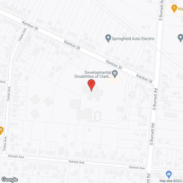 Map of the neighborhood around Mueller Residential Svc