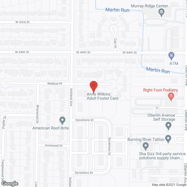 Map of the neighborhood around Anne Wilkins Adult Foster Care