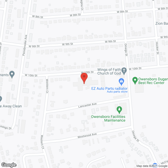Map of the neighborhood around Davco Rest Home LLC