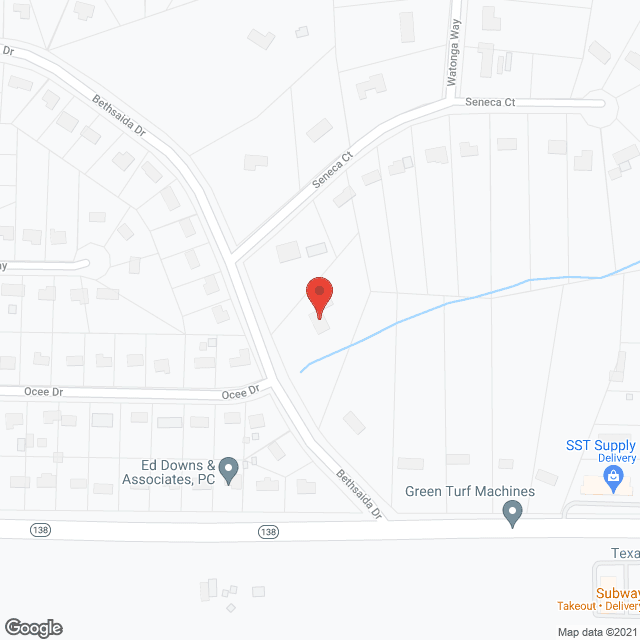 Map of the neighborhood around Ultimate Care