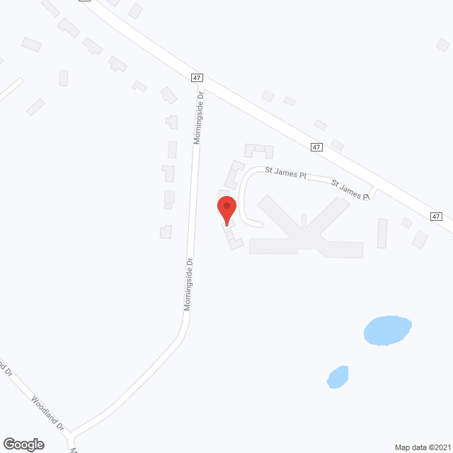 Map of the neighborhood around St James Manor