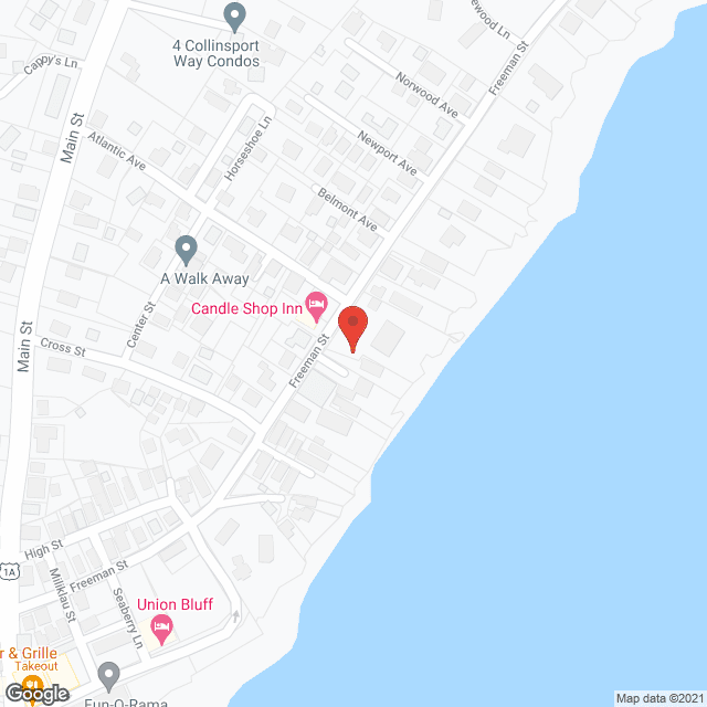 Map of the neighborhood around Ledgewood Apts