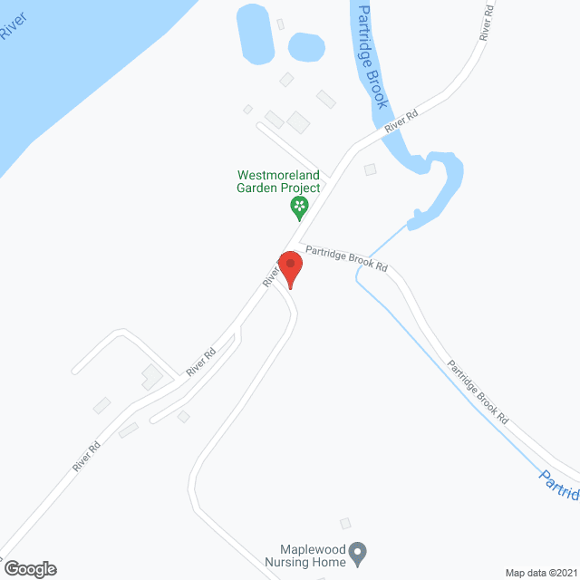 Map of the neighborhood around Maplewood Assisted Living
