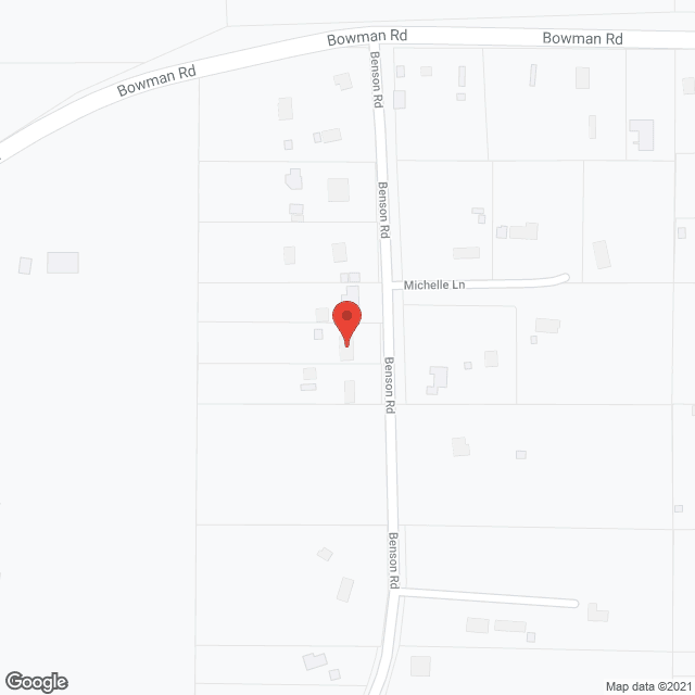 Map of the neighborhood around Pine Creek Residential Care