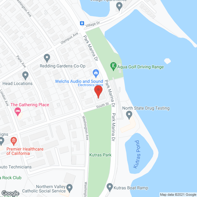 Map of the neighborhood around Marina Guest Home